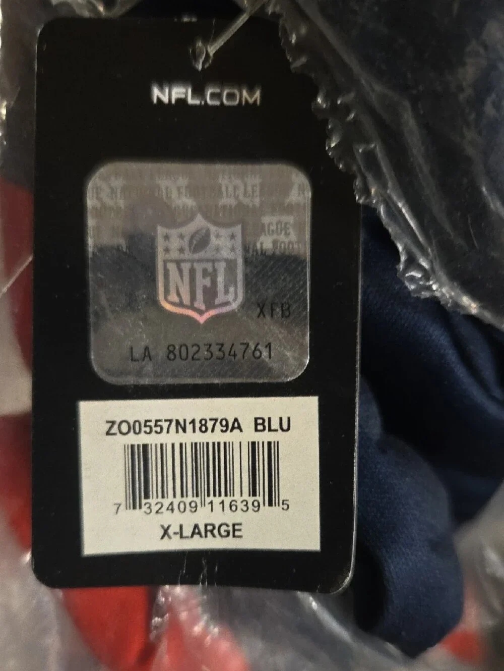 NFL New England Patriots Navy and Red Dog Costume